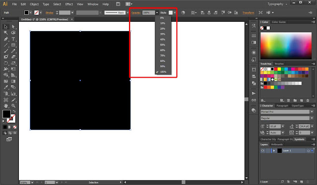opacity illustrator opacity illustrator