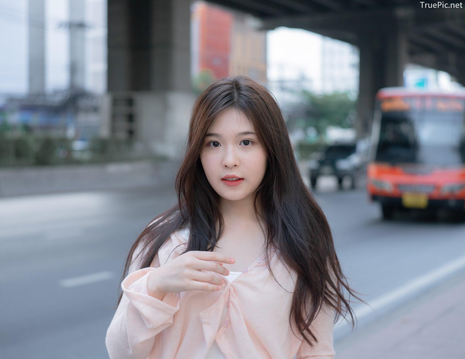 Thailand cute model Jelly Namjai (เจลลี่) - Beautiful angel in the city - Picture 40