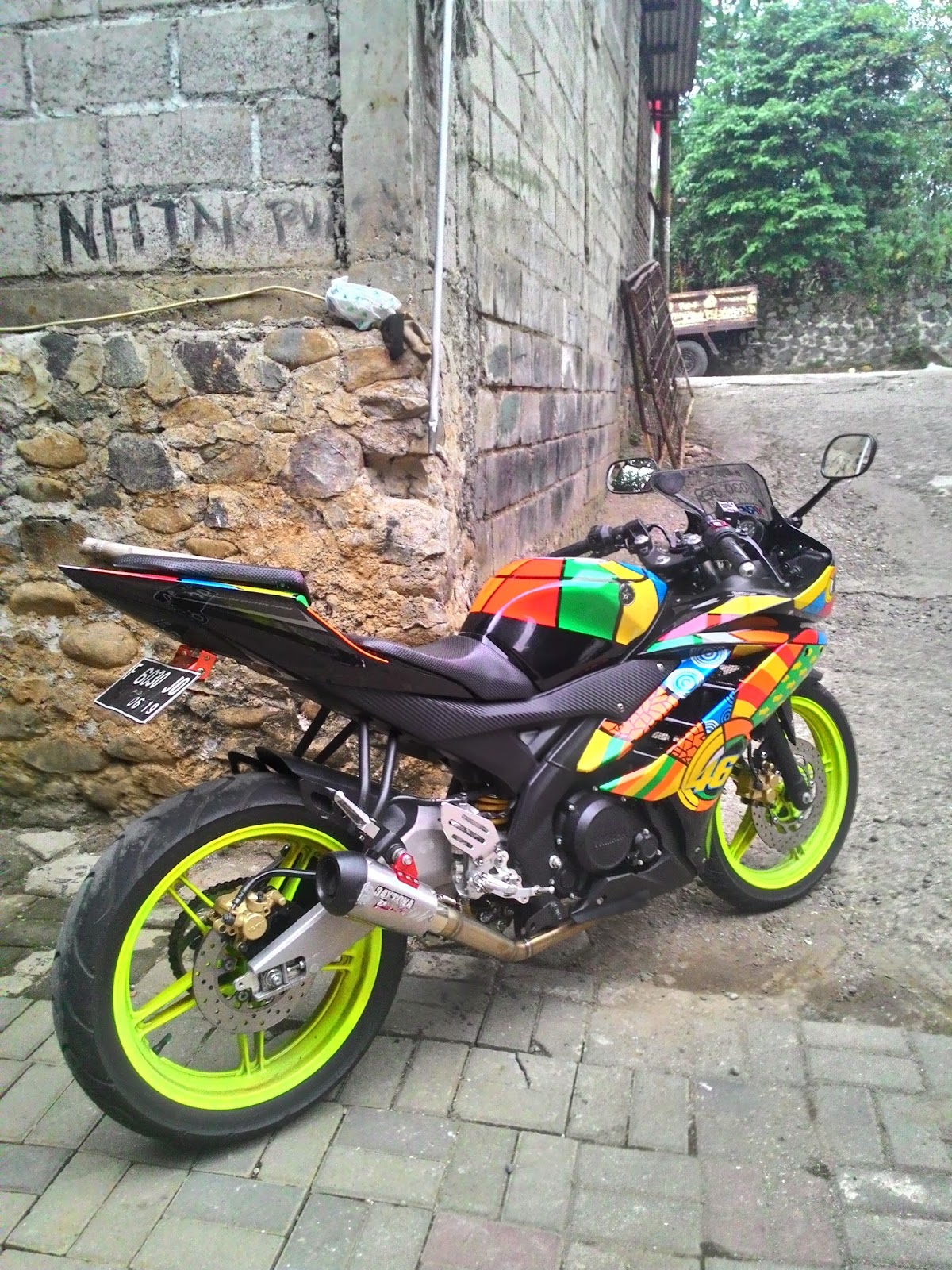 Modifikasi Yamaha R15 Ala VR46 Yamaha R15 Club Indonesia Bogor