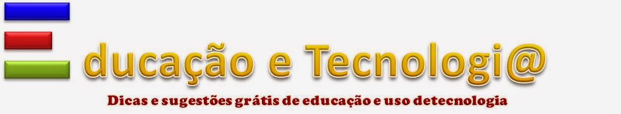 educação e tecnologia