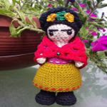 PATRON GRATIS FRIDA AMIGURUMI