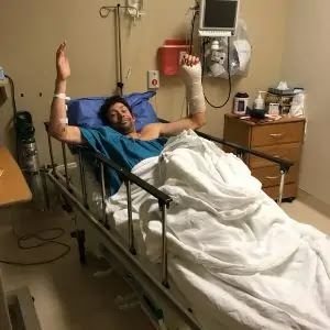 Travis Pastrana In Hospital After Surgery Webp