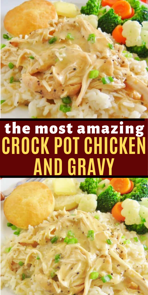 Crock Pot Chicken And Gravy - Food Today