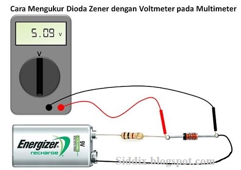 Cara Mengukur Dioda Zener Menggunakan Multimeter Siddix