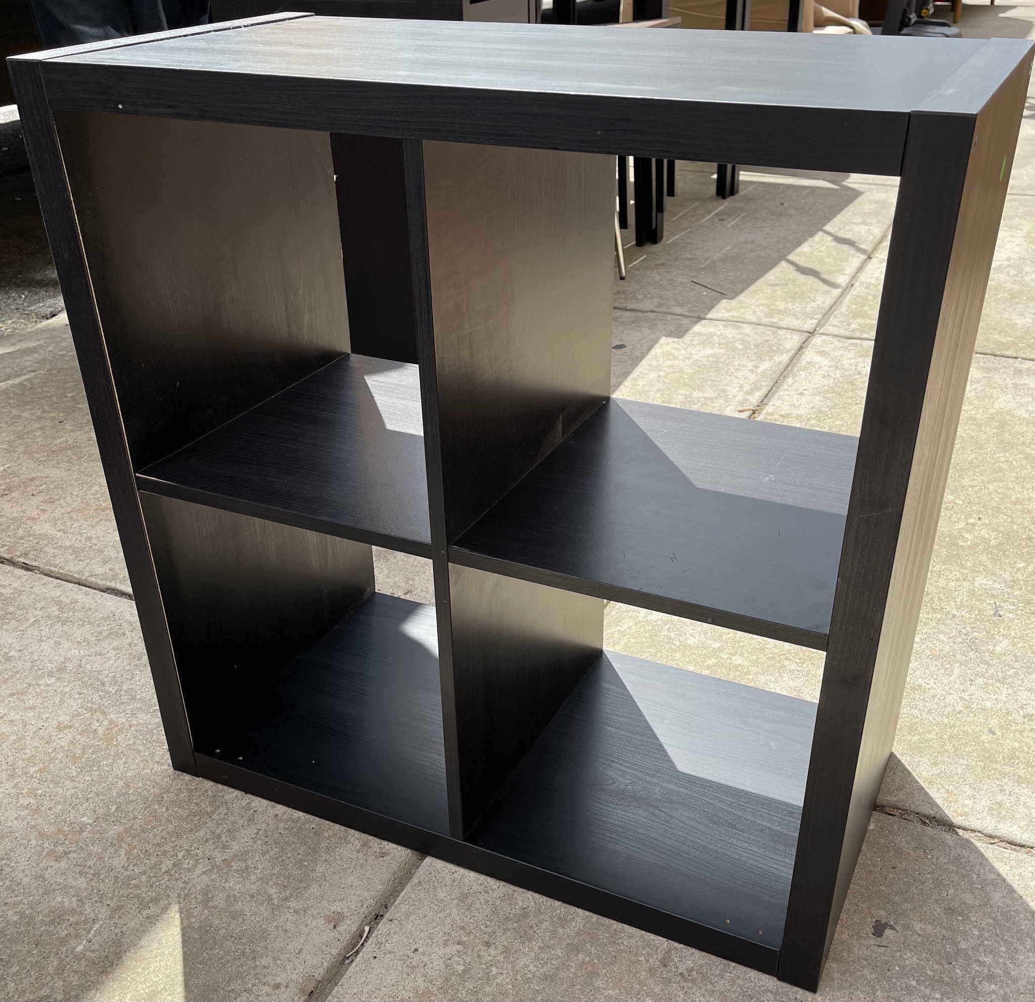 Uhuru Furniture & Collectibles 484320 2x2 Cubby Shelf by Ikea 35 SOLD