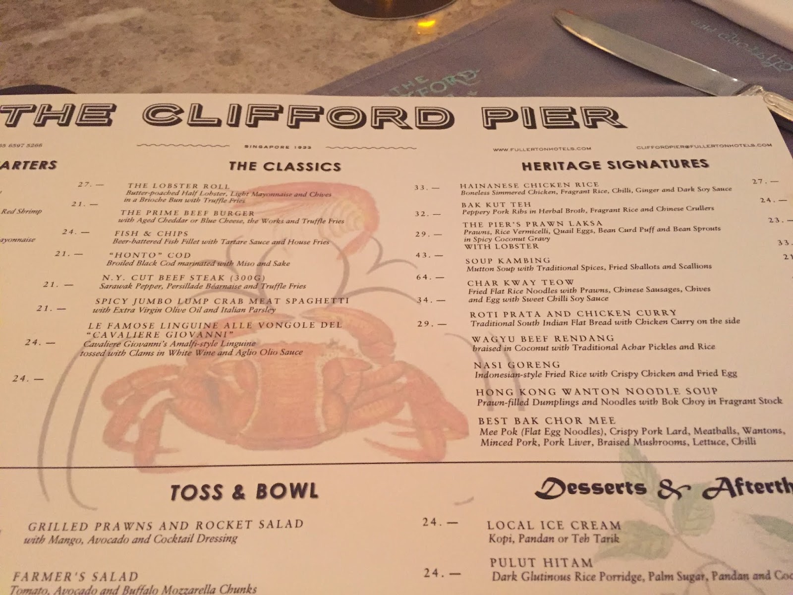 patfoodtravel Clifford Pier