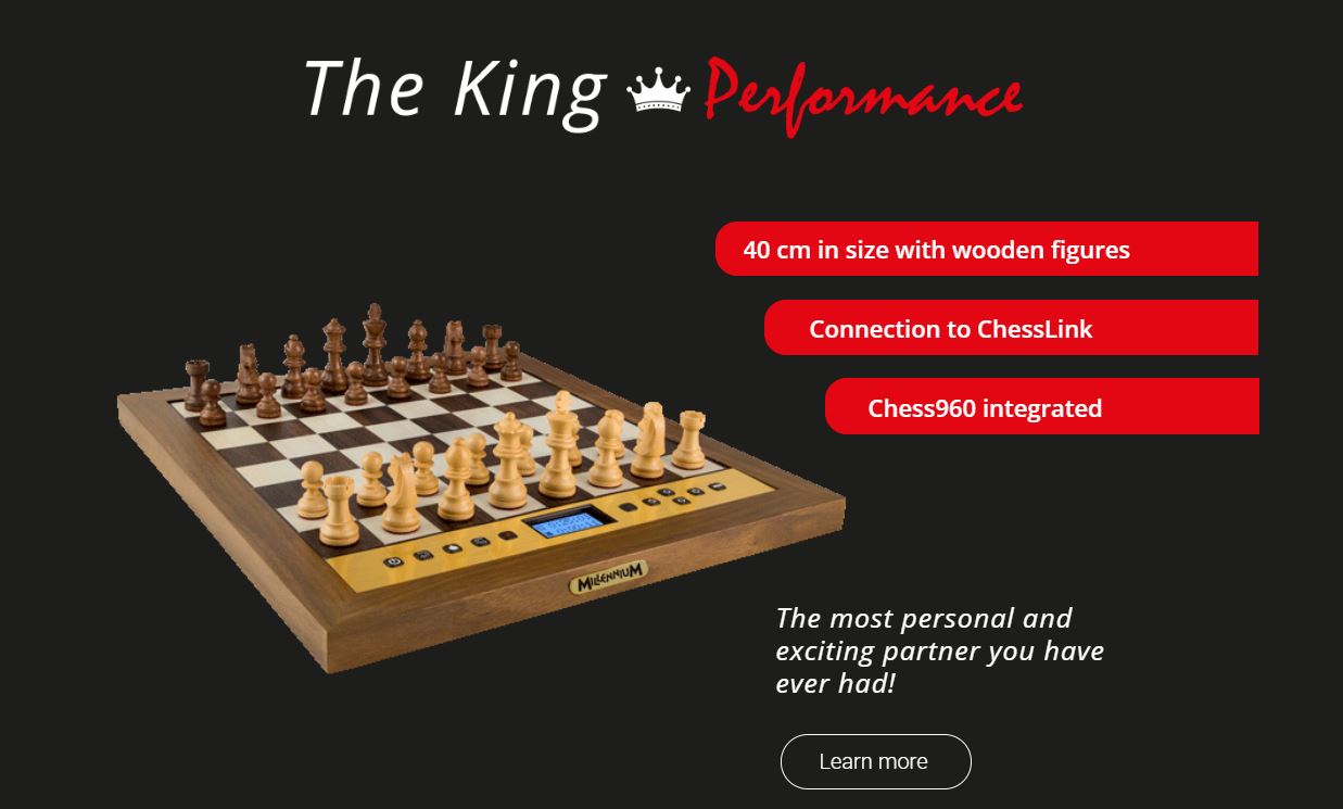 Millennium The King Performance - Jeu d'échecs électroniques pour