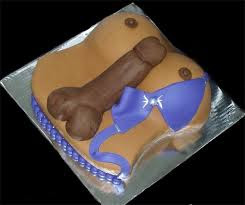 Photo of a Kinky Adult Party Cake