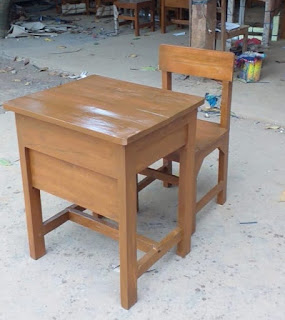 meja siswa kayu