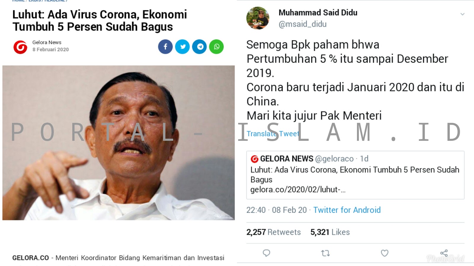 Gelora news