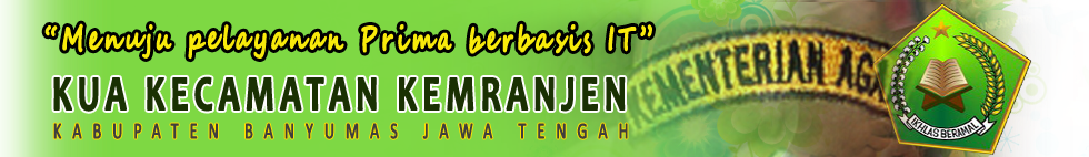 KUA Kecamatan Kemranjen Banyumas Jawa Tengah