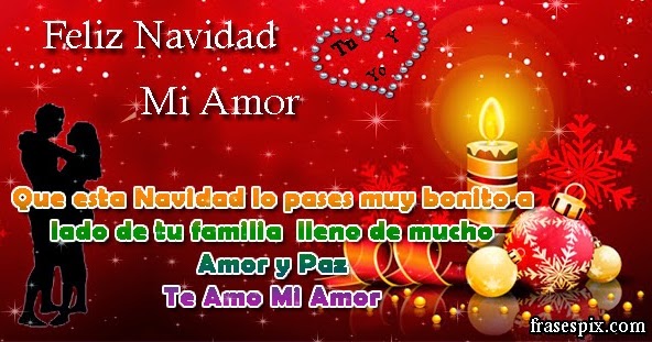 Feliz Navidad Mi Amor Te Amo - Quotes De Amor
