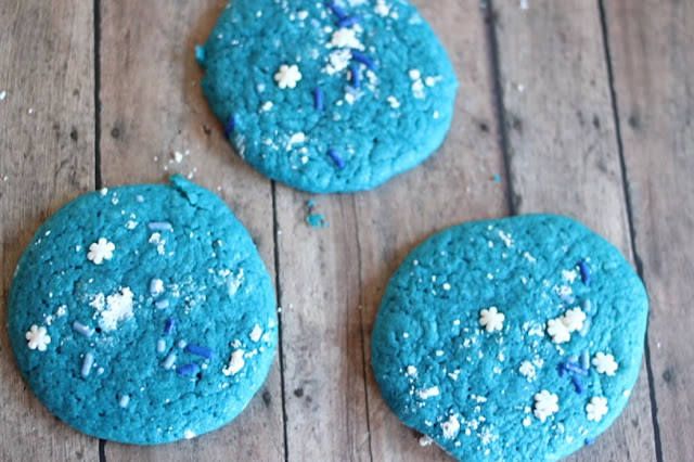 Frozen Inspired Cookies #dessert #cookies
