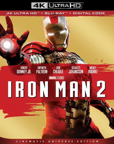 Iron Man 2 (2010) 2160p HDR BDRip Dual Latino-Inglés [Subt. Esp] (Fantástico. Ciencia Ficción)