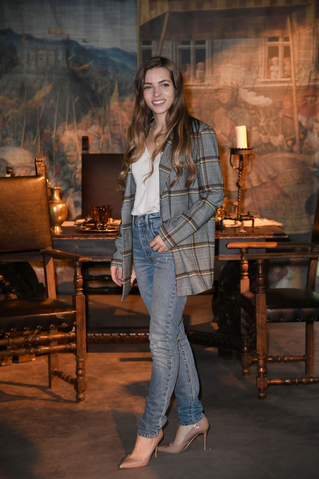 Aurora Ruffini Clicks at Medici Show Photocall in Rome 29 Nov-2019
