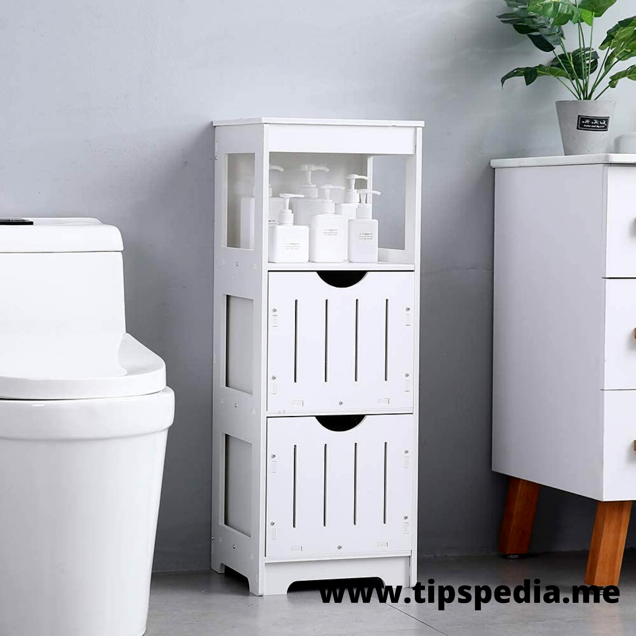 Narrow Bathroom with Drawers Tips Pedia