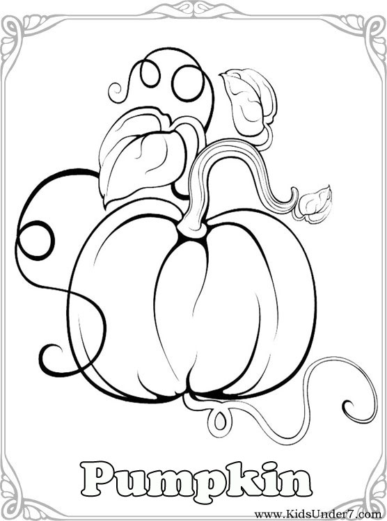 vegtable coloring pages - photo #22