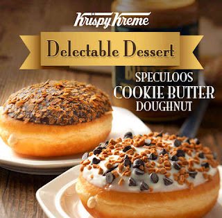 Krispy Kreme Speculoos Cookie Butter Doughnut
