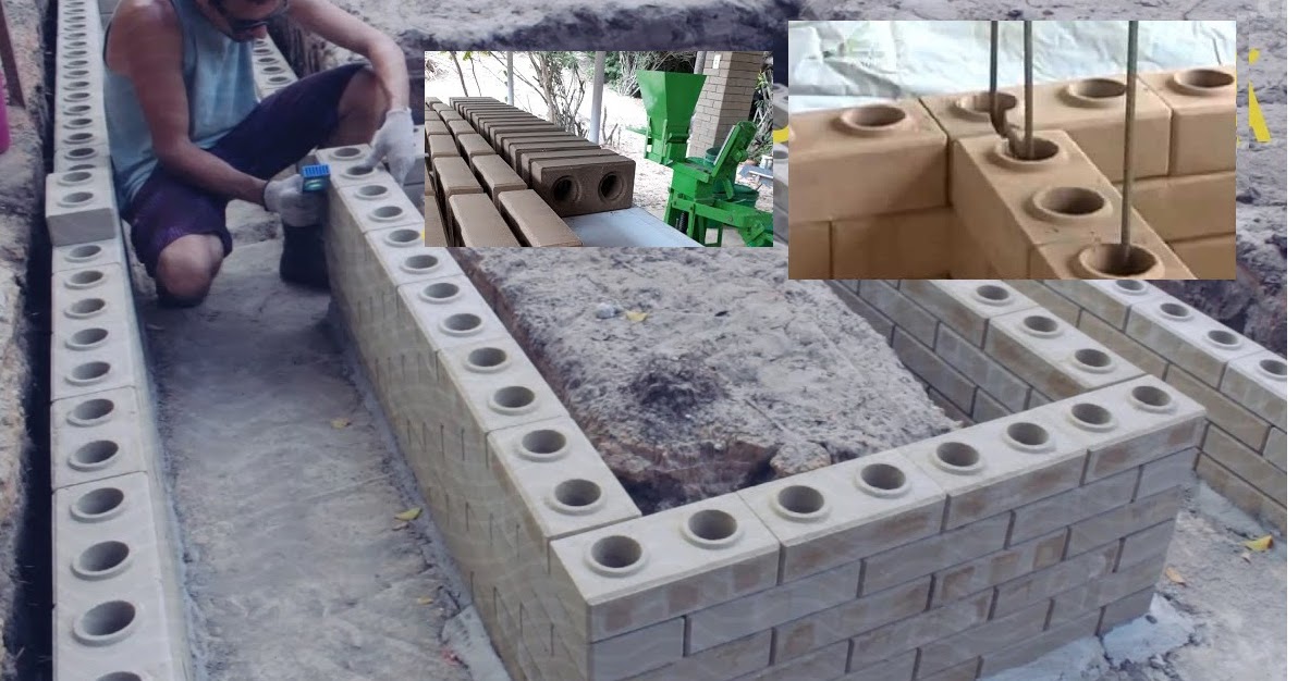 Construction Block :How can you build without cement? - FantasticEng