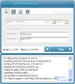 Internet Gratis Telkomsel PC dengan PD-Proxy