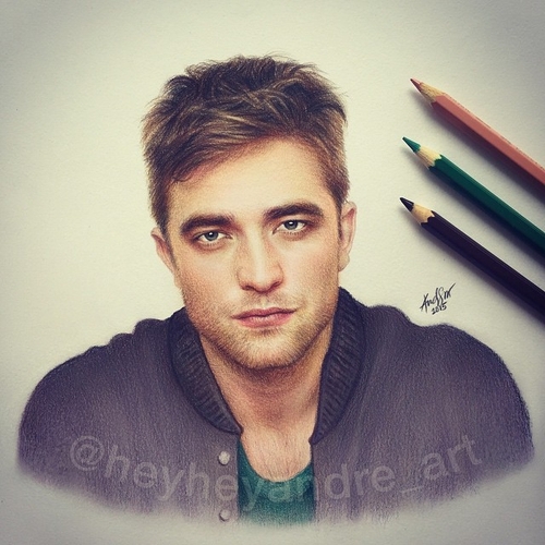 17-Robert-Pattinson-André-Manguba-Celebrities-Drawn-and-Colored-in-with-Pencils-www-designstack-co