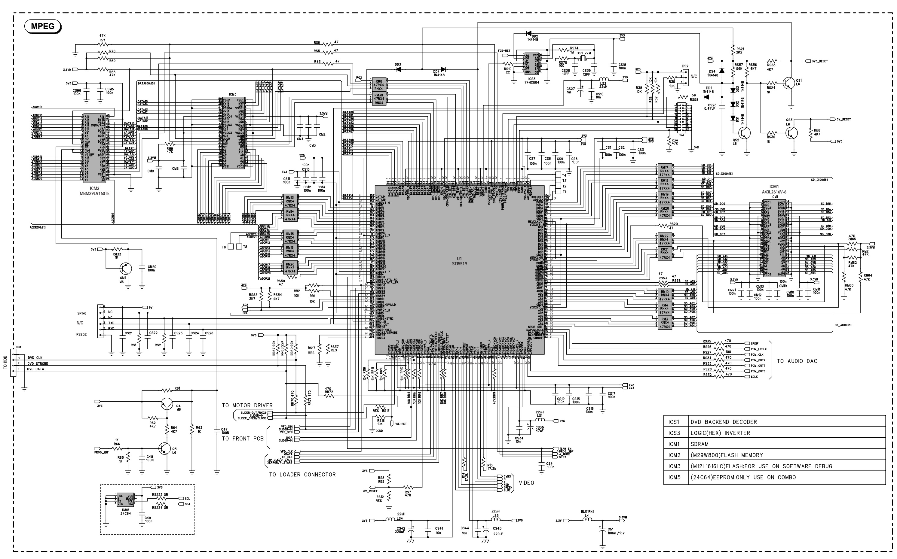 Master Electronics Repair !: THOMSON CS1200VD - PAL - NTSC – STEREO PRE