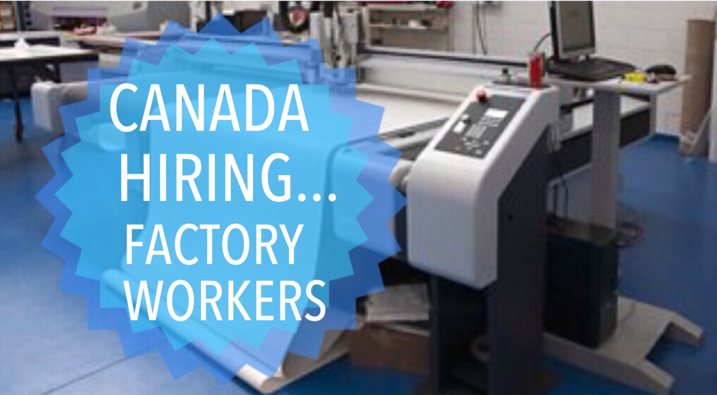 Canada Hiring 50 Operator ( Sillk screen printing & Vinyl cutting) for