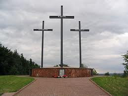 MEMORIAL TO VICTIMS OF KATYN MASSACRE, SMOLENSK RUSSIA