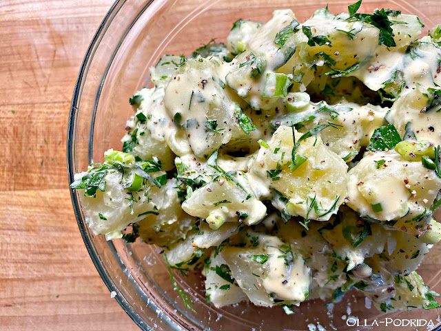 Olla-Podrida: Jacques Pépin’s Potato Salad with Fresh Herbs