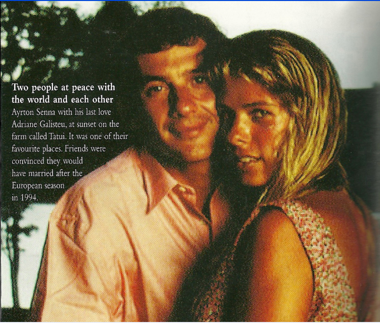 Ayrton Senna: Ayrton Senna e Adriane Galisteu Teriam Se Casado em 1994