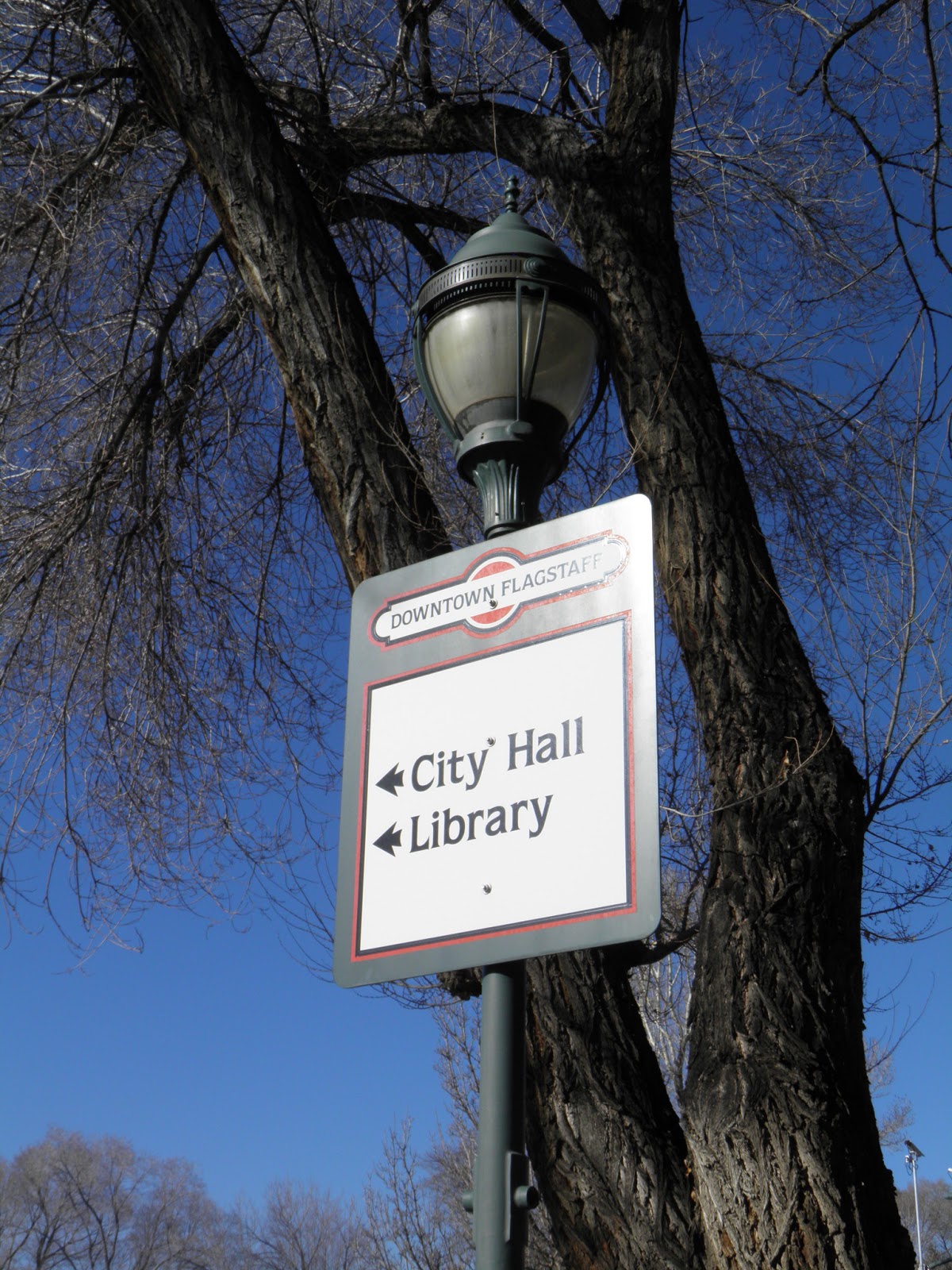 walking flagstaff frosty morning