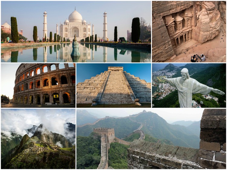 Seven Wonders OF World A Glimpse To World's Masterpieces RH Easy Tech