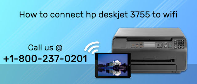 How to connect HPDeskjet 3755 to Wi-Fi