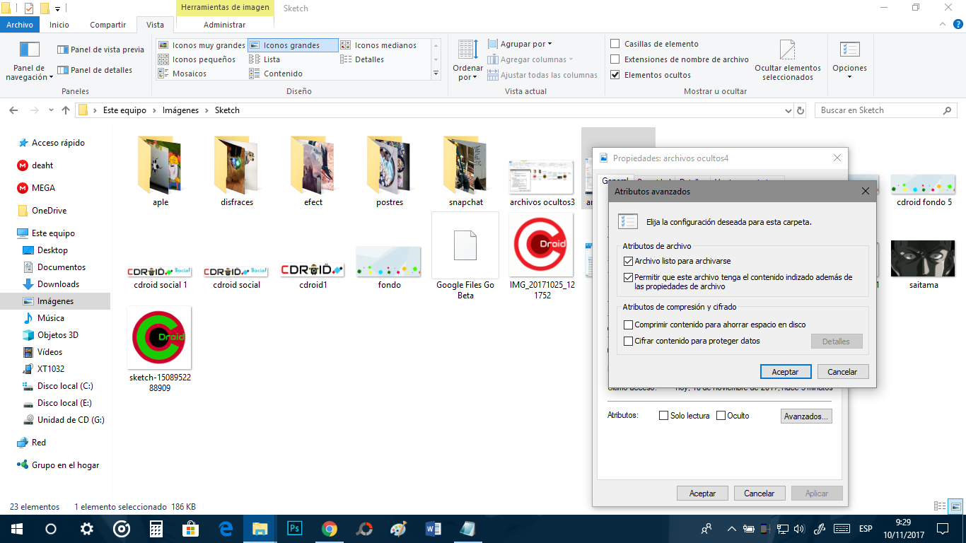 Cómo mostrar Y ocultar Archivos y unidades ocultas en Windows 10