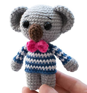 PATRON GRATIS KOALA AMIGURUMI 40978