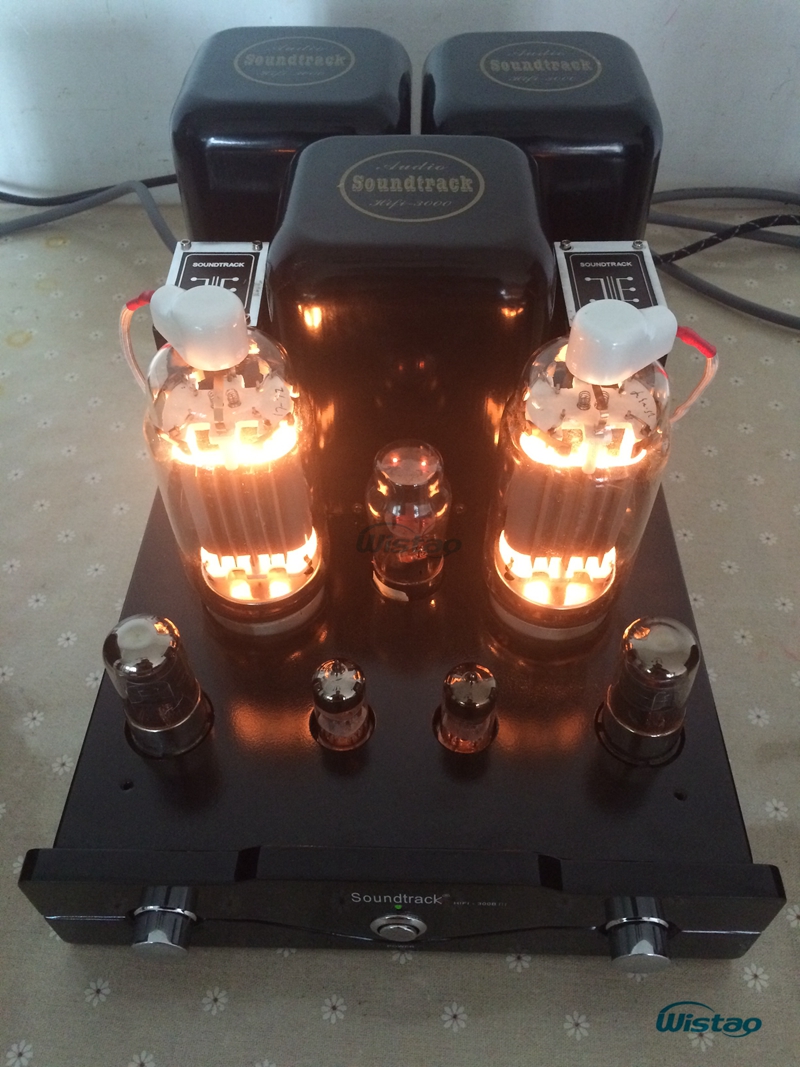 IWISTAO BLOGGER High Power 2 x 50W Tube Amplifier with Antique FU13 (813) Tubes