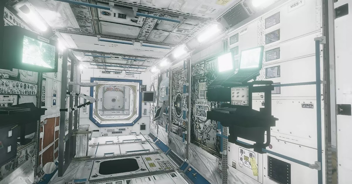 International Space Station Interior US Section
