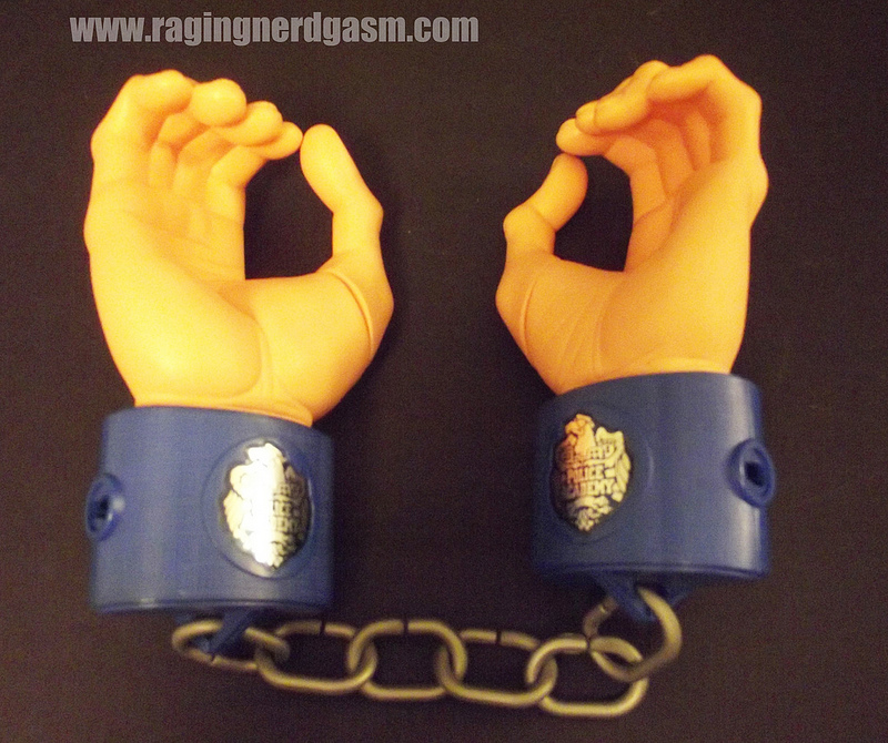 Raging Nerdgasm Police Academy Hand Cuffs by Kenner