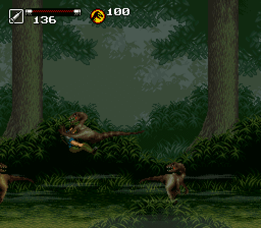 Jurassic Park (SNES) recria a luta pela sobrevivência em meio a dinossauros  - Nintendo Blast
