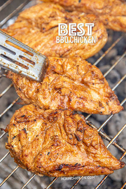 One Recipe: Grilled Barbeque Chicken