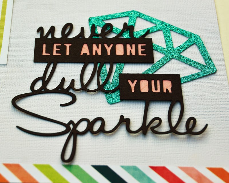 Love My Tapes Never Let Anyone Dull Your Sparkle Glitter Adhesive