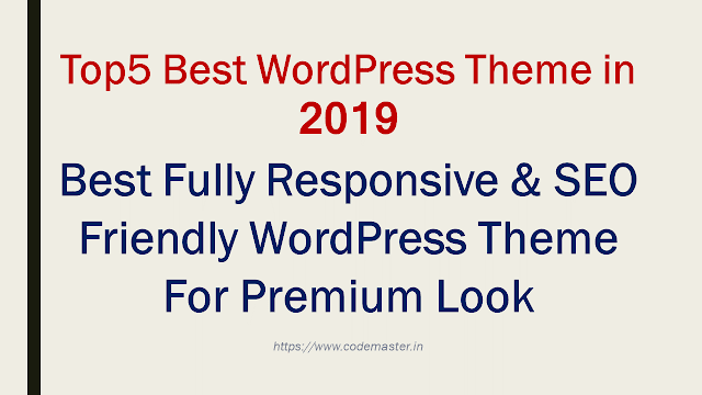 Top5 Best SEO Friendly WordPress Blog Theme in 2019 in Hindi