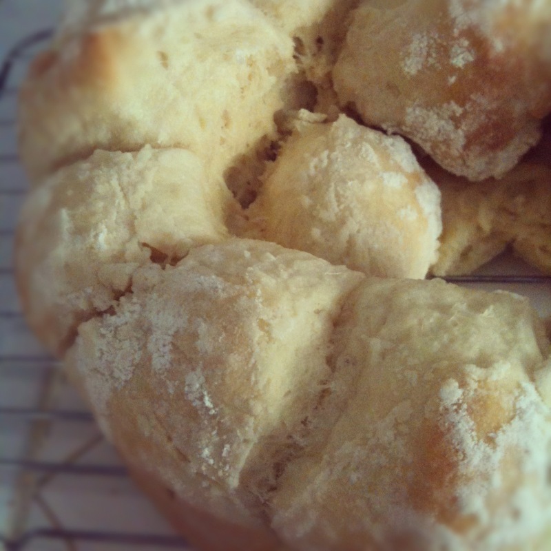 Flaky Butter PullApart Rolls Fresh from the...