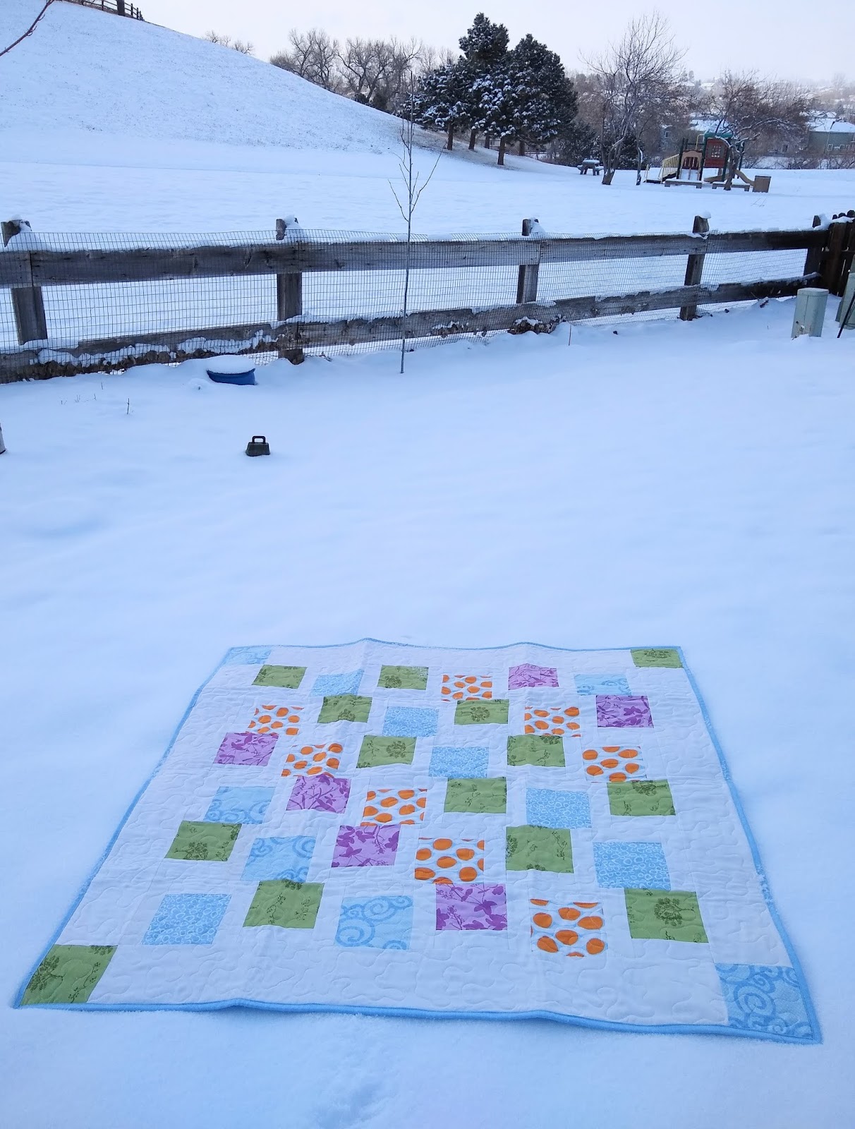 Adventurous Quilter Organic Cotton Quilt