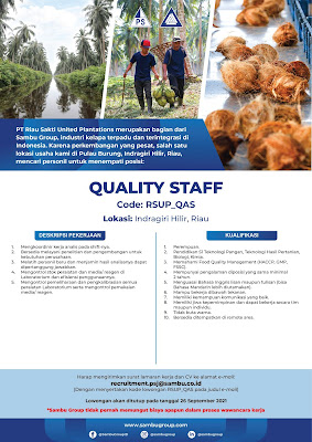 Lowongan Kerja - Job Vacancy : Sambu Group (Kara)