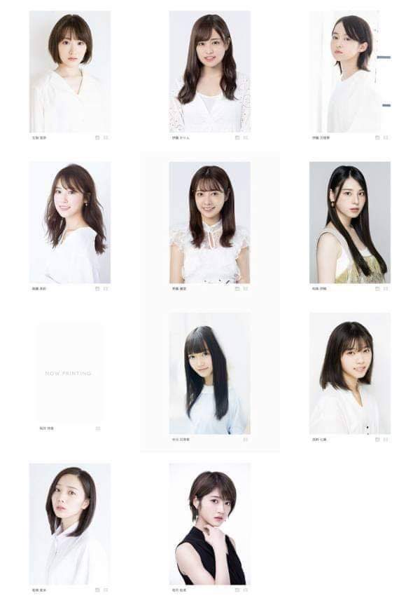 Former Nogizaka46 members that stays with Nogizaka LLC