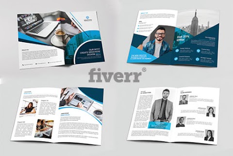 Create a brochure design for your company