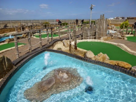 Strokes Adventure Golf course - an 18-hole Minigolf course on Westbrook Promenade in Margate Kent - well worth a visit Strokes Adventure Golf course - an 18-hole Minigolf course on Westbrook Promenade in Margate Kent