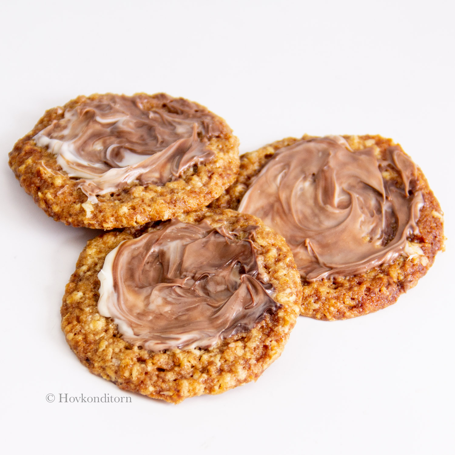 Mint Chocolate Oat Cookies
