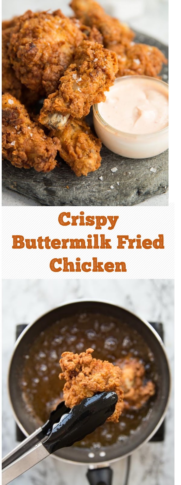 Crispy Buttermilk Fried Chicken
